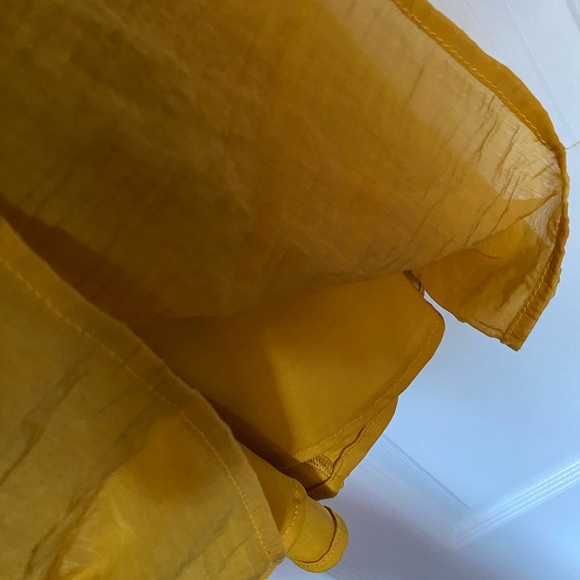 Lulus Sun Worshipper Mustard Yellow Tiered Sleeveless Maxi Dress - Picture 6 of 10